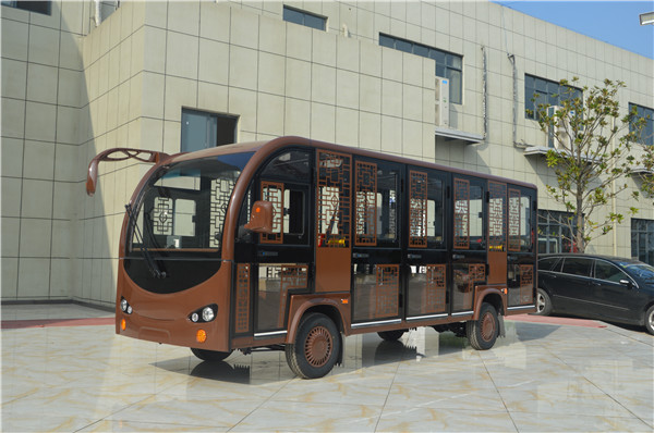 湖北T14仿古電動(dòng)觀光車