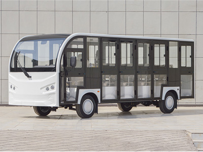 23座帶擋雨門電動觀光車 白色 基礎(chǔ)款